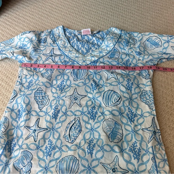 Gretchen Scott Sea Shell Tunic Blouse - Picture 9 of 11